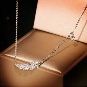 Fashion Jewelry Cubic Zirconia 925 Silver Necklaces Pendants